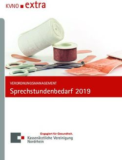 KVNO extra - Sprechstundenbedarf 2019 VERORDNUNGSMANAGEMENT