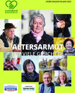 Bekomme ALTERSARMUT HAT VIELE GESICHTER- auch in Zeiten von Corona - LichtBlick Seniorenhilfe e.V.