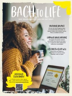 BACH TO LIFE - Bach RESCURA