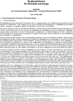 Bekanntmachung Ver&ouml;ffentlicht am Mittwoch, 1. Juli 2020 BAnz AT 01.07.2020 B1 Seite 1 von 9 - BMWi