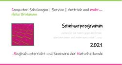 R Seminarprogramm 2021 - Heike Brinkmann