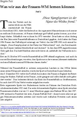 Was wir aus der Frauen-WM lernen k&ouml;nnen - Brigitte Pick