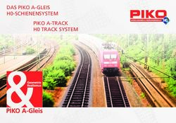DAS PIKO A-GLEIS H0-SCHIENENSYSTEM PIKO A-TRACK H0 TRACK SYSTEM - Modellbahnshop-Lippe