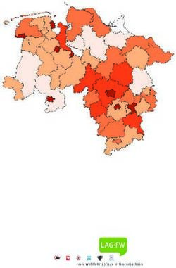 Anlagenbericht 2020 Handlungsorientierte Sozialberichterstattung Niedersachsen - Nds. Ministerium f&uuml;r Soziales, Gesundheit und ...