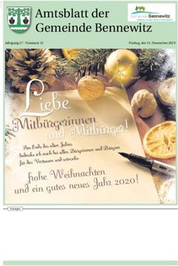 Und ein gutes neues Jahr 2020! - bedanke ich mich bei allen Bürgerinnen und Bürgern für das Vertrauen und wünsche