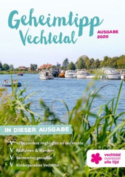 VECHTETAL GEHEIMTIPPAUSGABE - IN DIESER AUSGABE - VISITOOST
