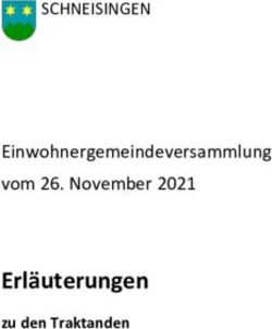 Erl&auml;uterungen vom 26. November 2021 - SCHNEISINGEN