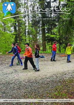 Die kleine Zeitung f&uuml;r Zetzwil und die Region 06/ 2021