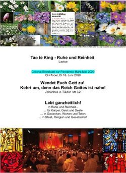 Tao te King - Ruhe und Reinheit