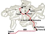 Bernina Express & Glacier Express: berühmte Bahnklassiker