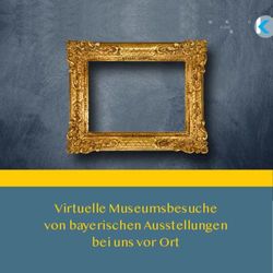 Virtuelle Museumsbesuche von bayerischen Ausstellungen