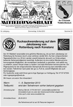 Rucksackwanderung auf dem Jakobsweg von Rottenburg nach Konstanz