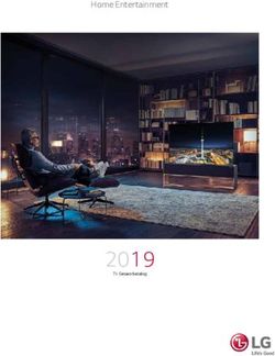 2019 Home Entertainment - LG