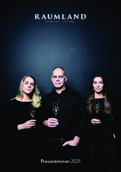 Pressestimmen 2021 - Raumland