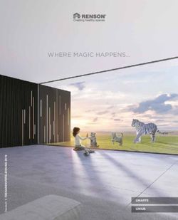 WHERE MAGIC HAPPENS - Renson