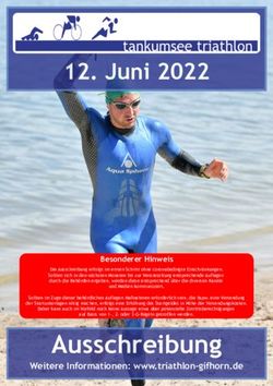 Besonderer Hinweis - Tankumsee Triathlon