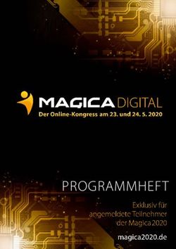PROGRAMMHEFT - Magica 2020