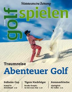 Abenteuer Golf Solheim Cup - Kampf in Schottland S.28 - S&uuml;ddeutsche Zeitung
