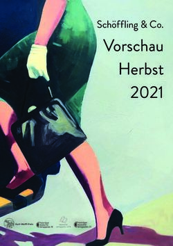 Vorschau Herbst 2021 Sch&ouml;ffling & Co - Sch&ouml;ffling