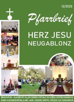 Pfarrbrief HERZ JESU NEUGABLONZ - Bistum Augsburg