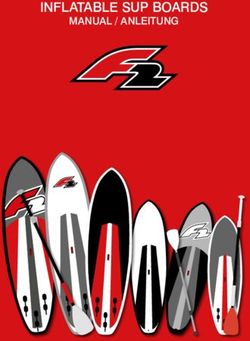 INFLATABLE SUP BOARDS - MANUAL / ANLEITUNG - F2 Datenbank