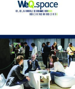 CORPORATE LEARNING ALLIANCE FOR ECONOMY TO WECONOMY - WEQ INSTITUTE