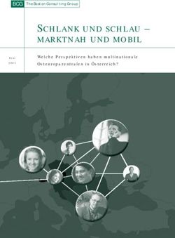SCHLANK UND SCHLAU - MARKTNAH UND MOBIL - Welche Perspektiven haben multinationale Osteuropazentralen in &Ouml;sterreich? - BCG