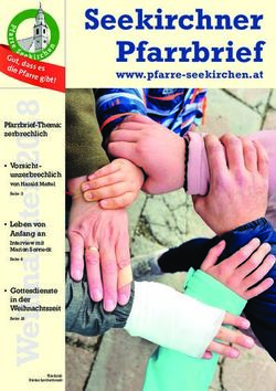 Seekirchner Pfarrbrief - Pfarre Seekirchen