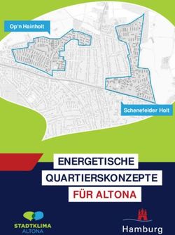 ENERGETISCHE QUARTIERSKONZEPTE F&Uuml;R ALTONA - Op'n Hainholt