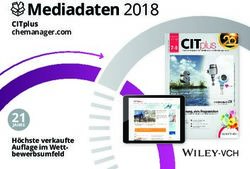 Mediadaten 2018 CITplus chemanager.com - 21JAHRE - GIT Verlag