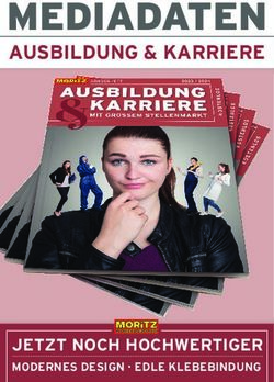 MEDIADATEN AUSBILDUNG & KARRIERE - JETZT NOCH HOCHWERTIGER