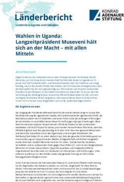 Wahlen in Uganda: Langzeitpr&auml;sident Museveni h&auml;lt sich an der Macht - mit allen Mitteln
