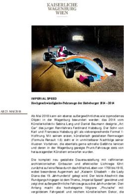 IMPERIAL SPEED Hochgeschwindigkeits-Fahrzeuge der Habsburger 1814 2014