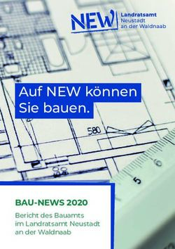 Auf NEW k&ouml;nnen Sie bauen - BAU-NEWS 2020 Bericht des Bauamts im Landratsamt Neustadt an der Waldnaab - Landkreis Neustadt ad Waldnaab