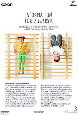 INFORMATION F&Uuml;R ZUWEISER - kokon Bad Erlach