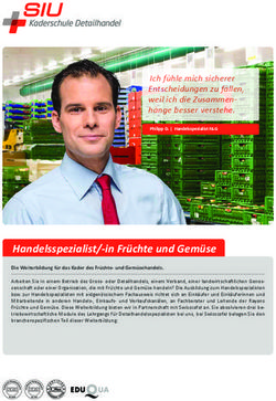 Handelsspezialist/-in Fr&uuml;chte und Gem&uuml;se