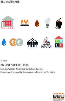 BBU-MATERIALIE - BBU-PREISSPIEGEL 2020 4/2020