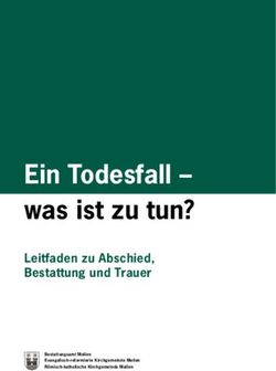 Ein Todesfall - Was Ist Zu Tun? - Leitfaden Zu Abschied, Bestattung Und ...