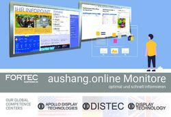 Aushang.online Monitore - optimal und schnell informieren OUR GLOBAL COMPETENCE - Distec GmbH
