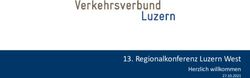 Regionalkonferenz Luzern West - Herzlich willkommen 27.10.2021