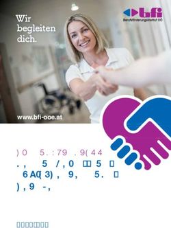 GESUNDHEITS- UND SOZIALBETREUUNGS-BERUFE BILDUNGSPROGRAMM - WIR BEGLEITEN DICH - BFI O&Ouml;
