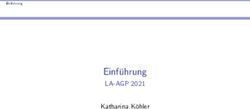 Einf uhrung - LA-AGP 2021