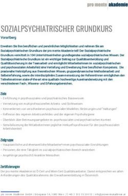 SOZIALPSYCHIATRISCHER GRUNDKURS - Behinderung ...