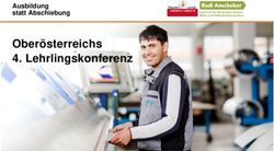 Ober&ouml;sterreichs 4. Lehrlingskonferenz - Ausbildung statt Abschiebung