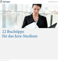 22 Buchtipps f&uuml;r das Jura-Studium - springer.com
