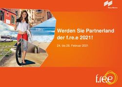 Werden Sie Partnerland der f.re.e 2021! - bis 28. Februar 2021 - Messe M&uuml;nchen