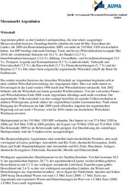 Messemarkt Argentinien Wirtschaft