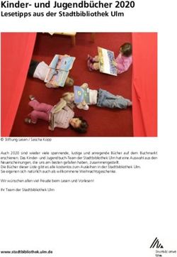 Kinder- und Jugendbücher 2020 - kibum - Ulmer