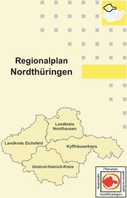 Nordthüringen Regionalplan - Landkreis Nordhausen