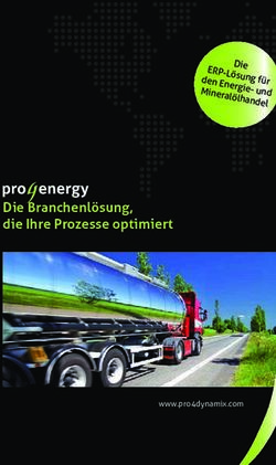 Die Branchenlösung, die Ihre Prozesse optimiert - Die den Energie- und Mineralölhandel - Pro4Dynamix